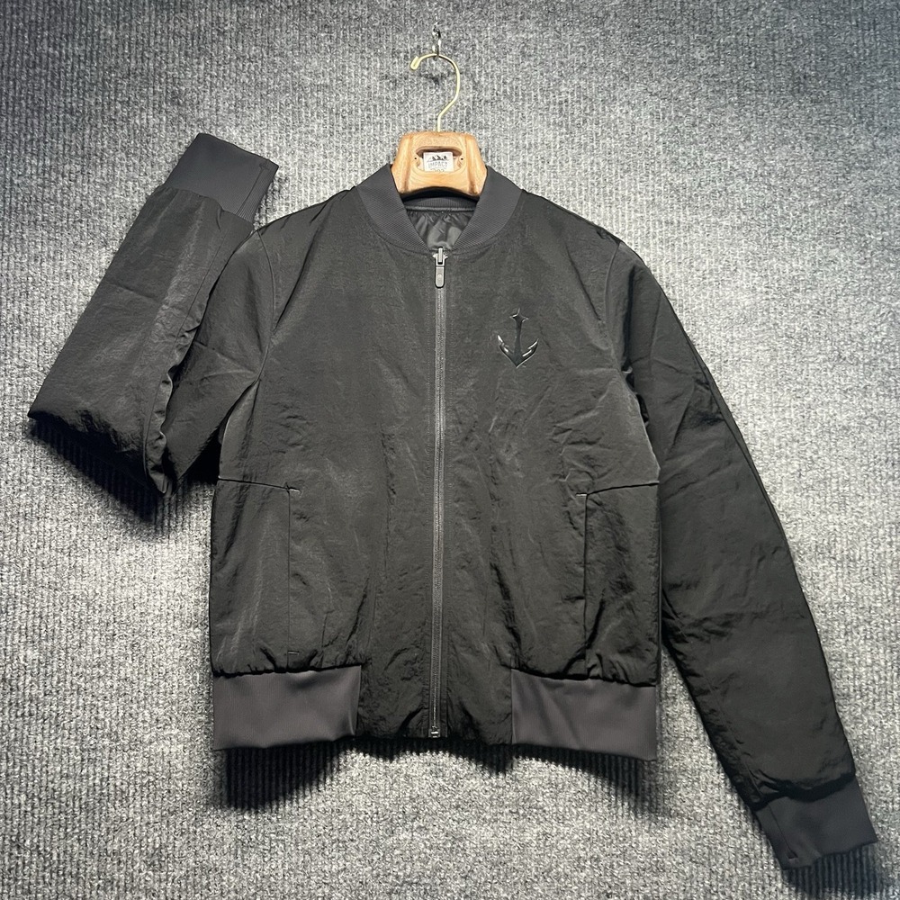 Lululemon X Seattle Kraken Women's Reversible Insulated Bomber Jacket Black Sz 8